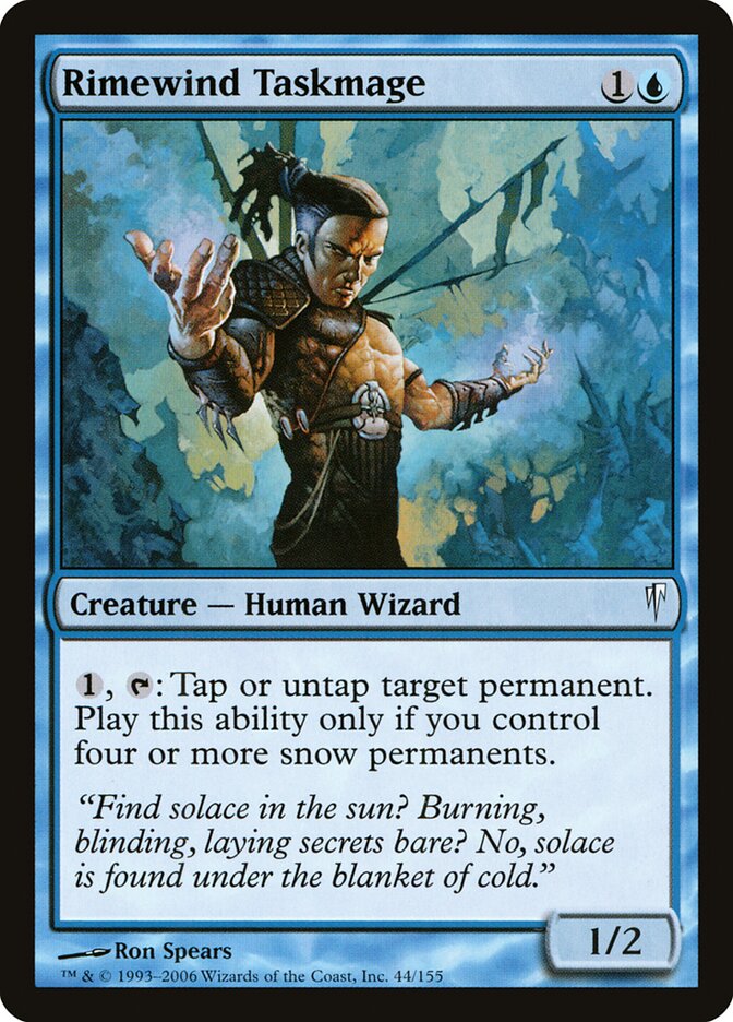Rimewind Taskmage, Coldsnap · 44/155