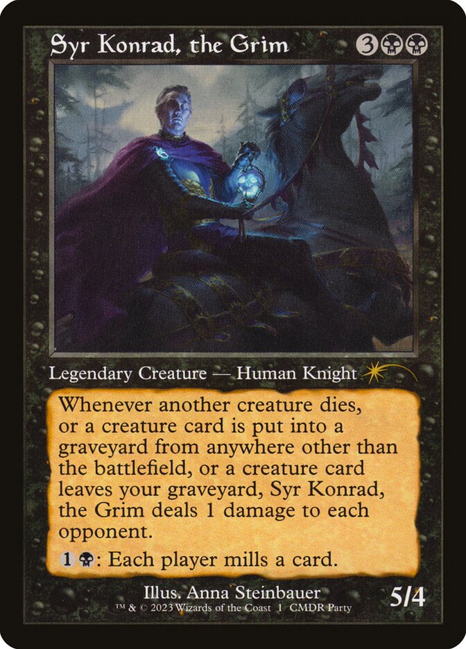Syr Konrad, the Grim, Wizards Play Network 2023 · 005/011