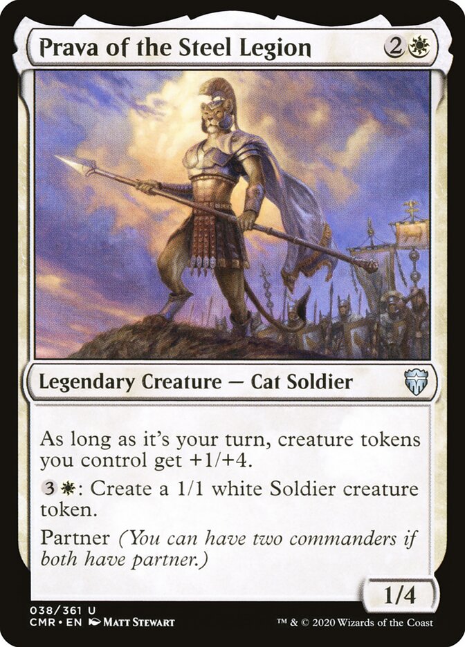 Prava of the Steel Legion, Commander Legends · 038/361