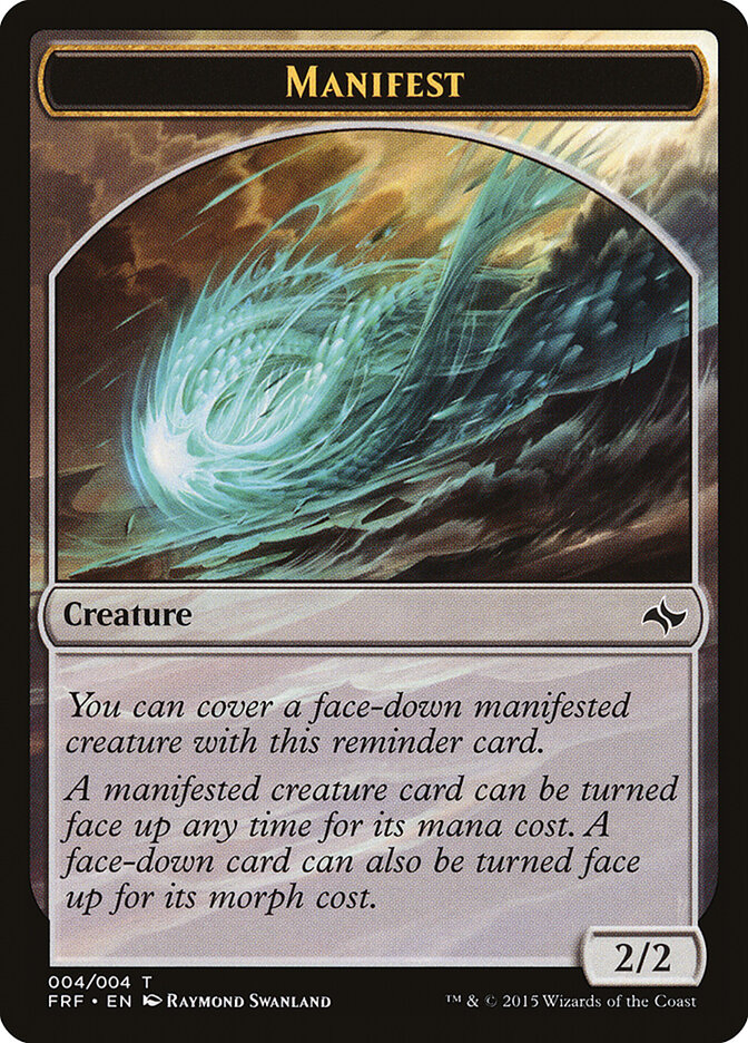 Manifest, Fate Reforged Tokens · 004