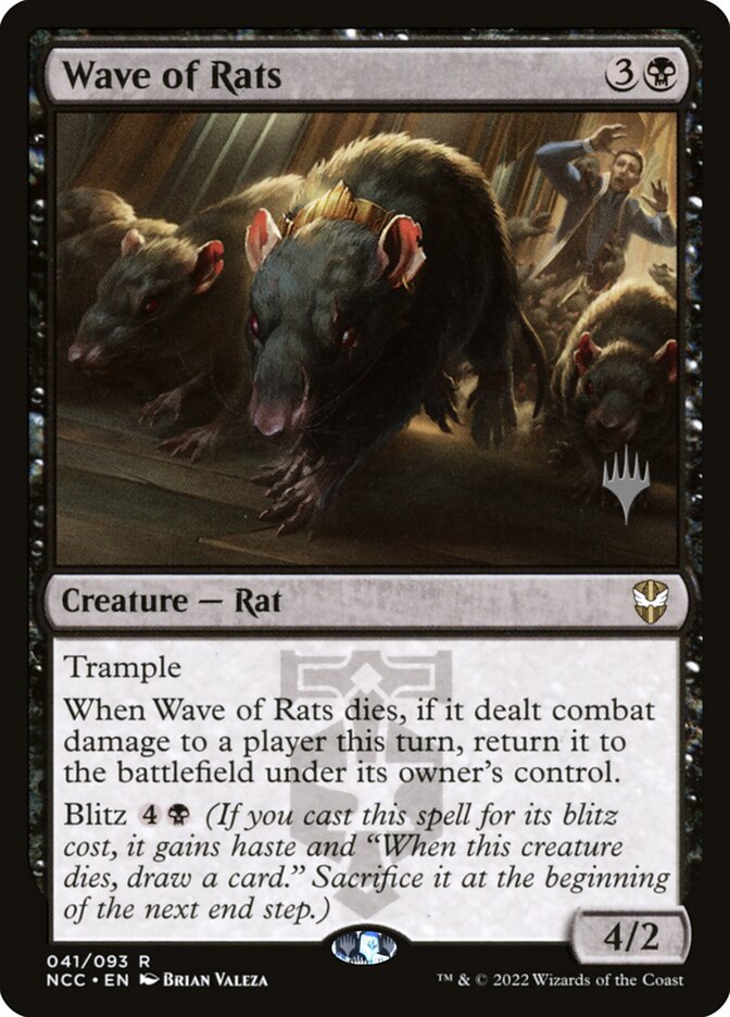 Wave of Rats, New Capenna Commander Promos · 041/093