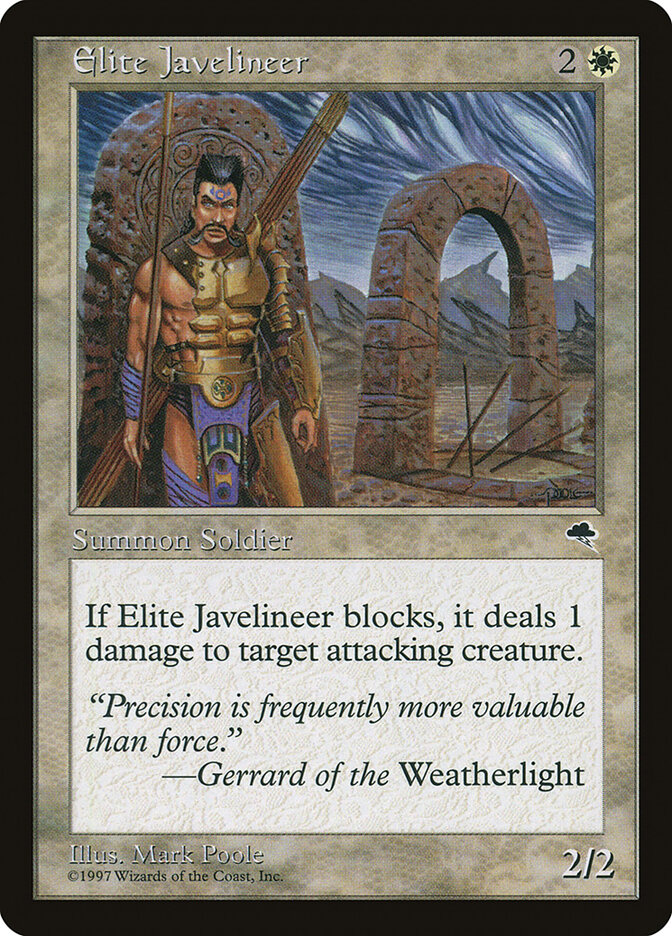 Elite Javelineer, Tempest · 17