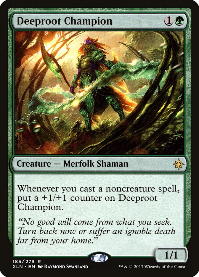 Deeproot Champion, Ixalan · 185/279