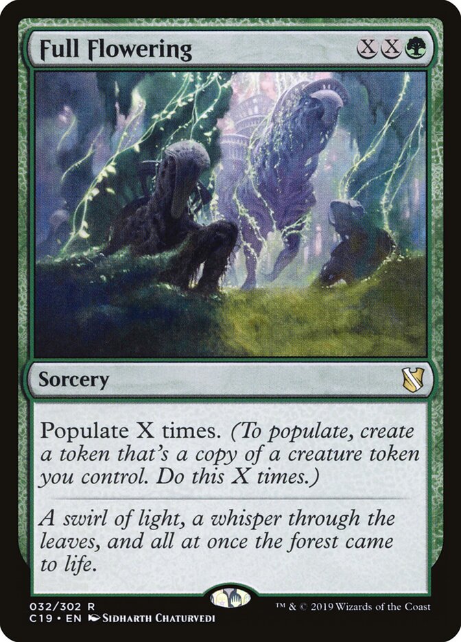 Full Flowering, Commander 2019 · 032/302