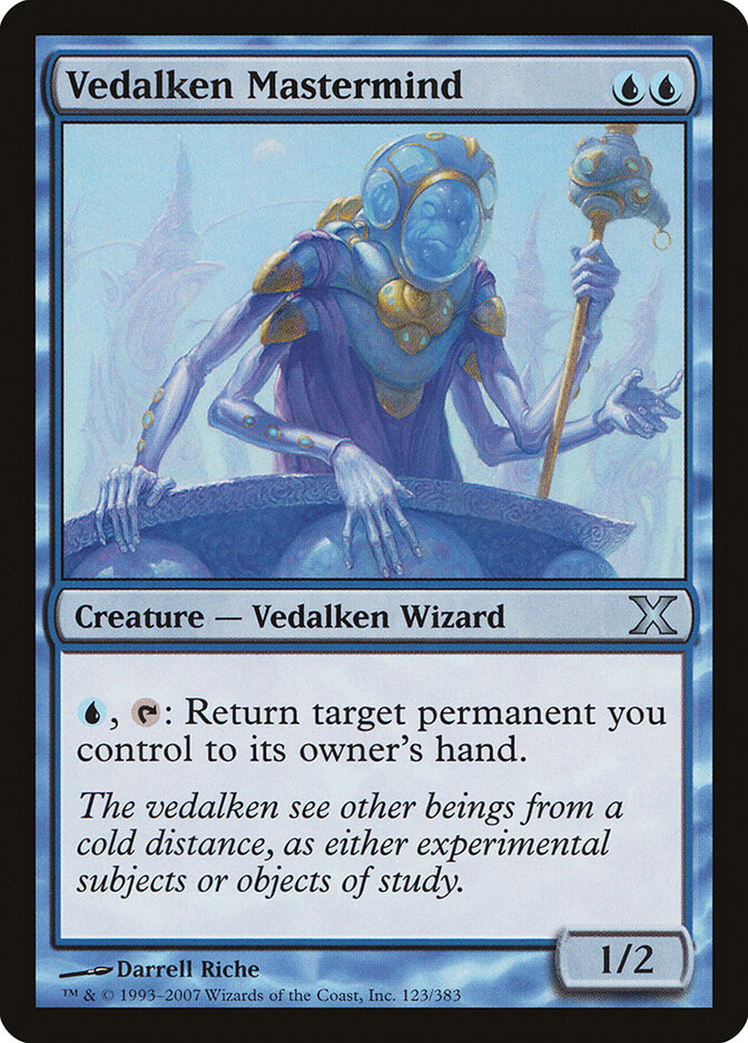 Vedalken Mastermind, Tenth Edition · 123/383