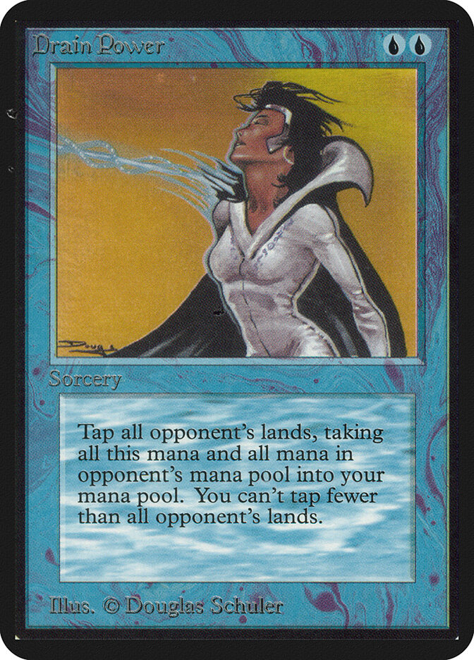 Drain Power, Limited Edition Alpha · 56