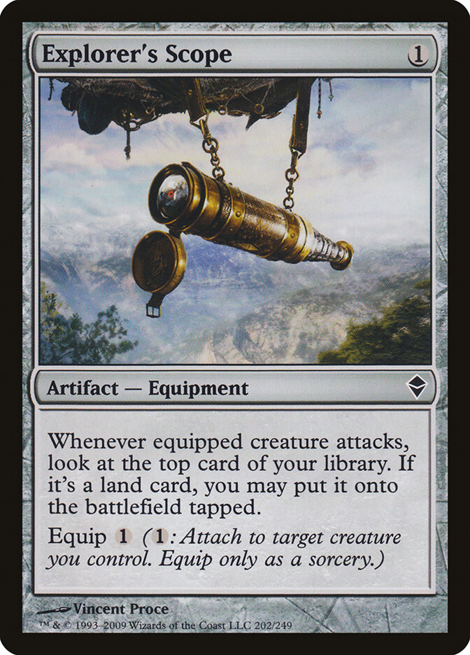 Explorer's Scope, Zendikar · 202/249