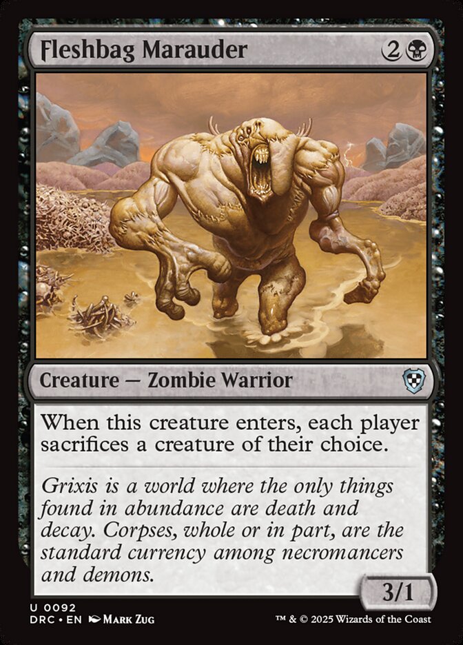 Fleshbag Marauder, Aetherdrift Commander · 0092