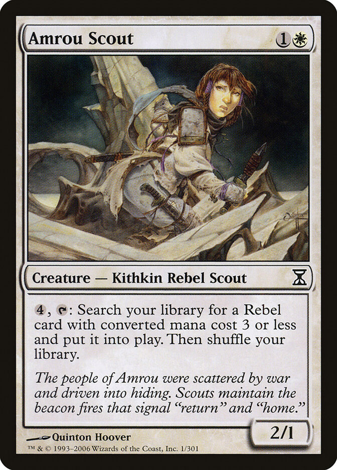 Amrou Scout, Time Spiral · 1/301
