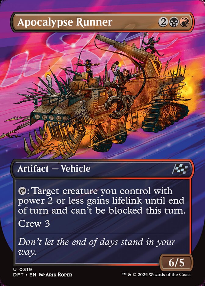Apocalypse Runner, Aetherdrift · 0319