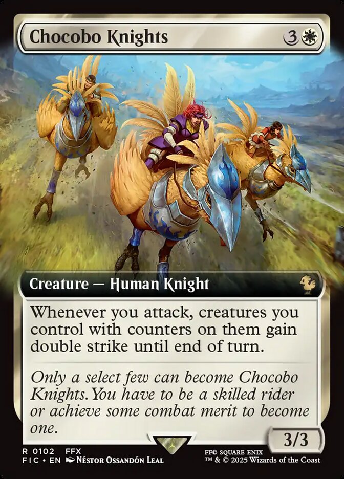 Chocobo Knights, Final Fantasy Commander · 0102