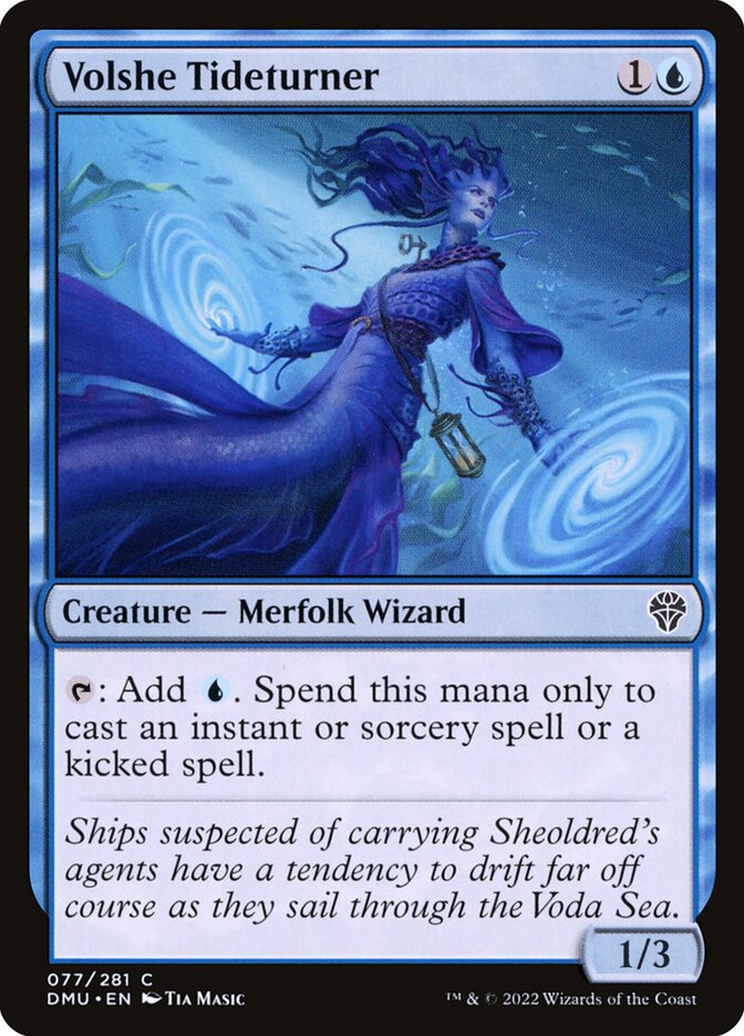Volshe Tideturner, Dominaria United · 077/281