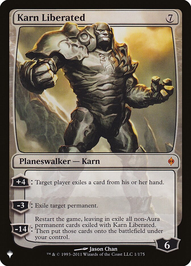 Karn Liberated, The List · nph-1