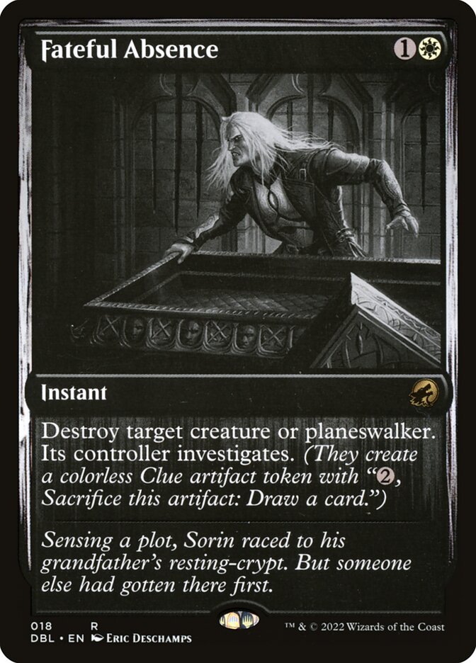 Fateful Absence, Innistrad: Double Feature · 018/534