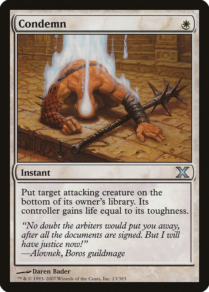 Condemn, Tenth Edition · 13/383