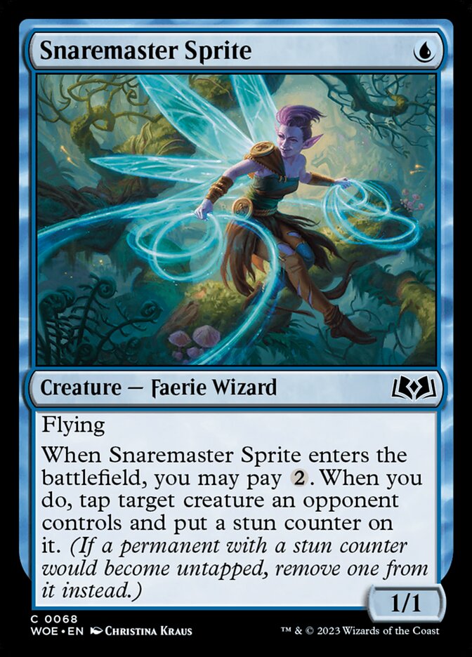 Snaremaster Sprite, Wilds of Eldraine · 0068