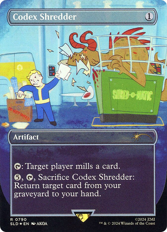 Codex Shredder, Secret Lair Drop · 790-star