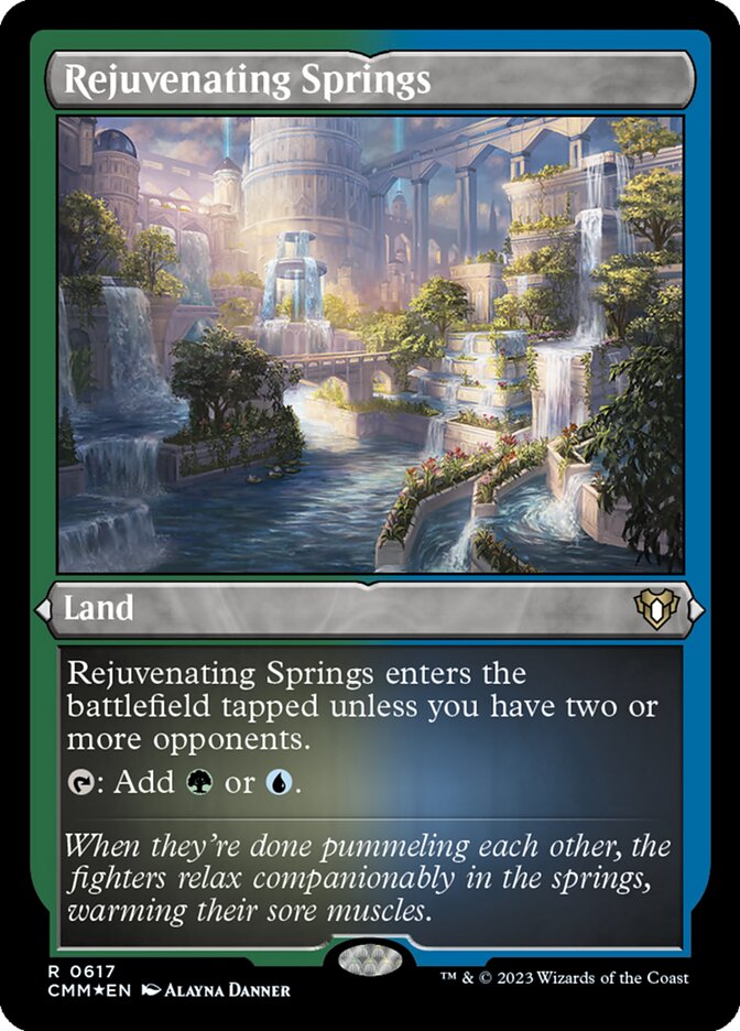 Rejuvenating Springs, Commander Masters · 0617