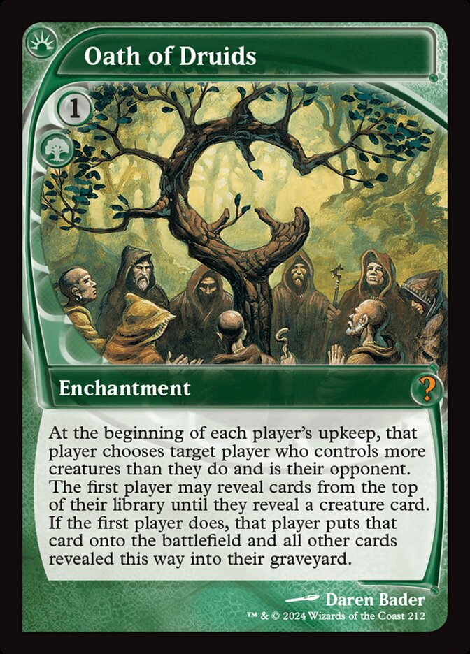 Oath of Druids, Mystery Booster 2 · 0212