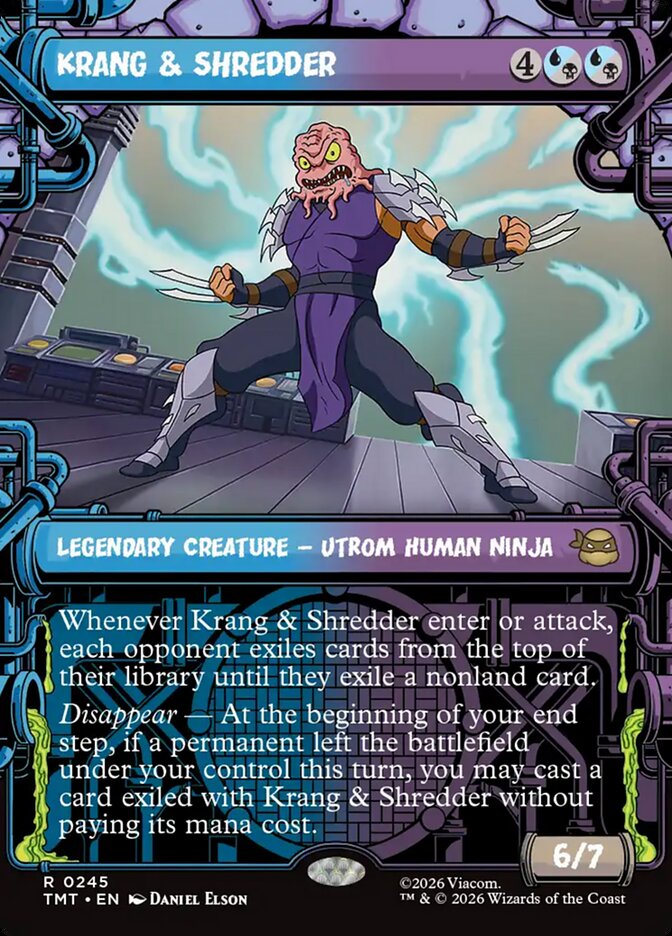Krang & Shredder, Teenage Mutant Ninja Turtles · 0245
