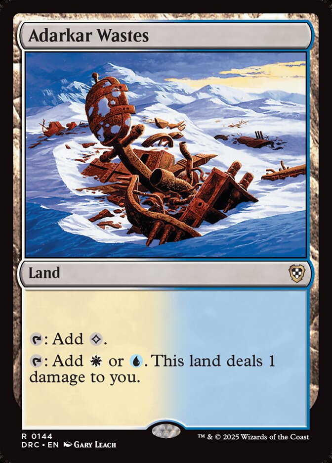 Adarkar Wastes, Aetherdrift Commander · 0144