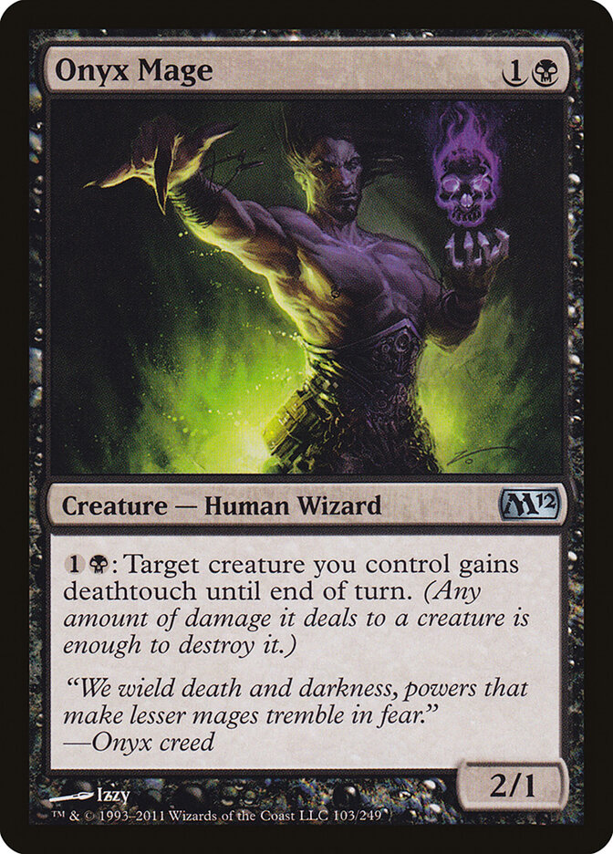 Onyx Mage, Magic 2012 · 103/249