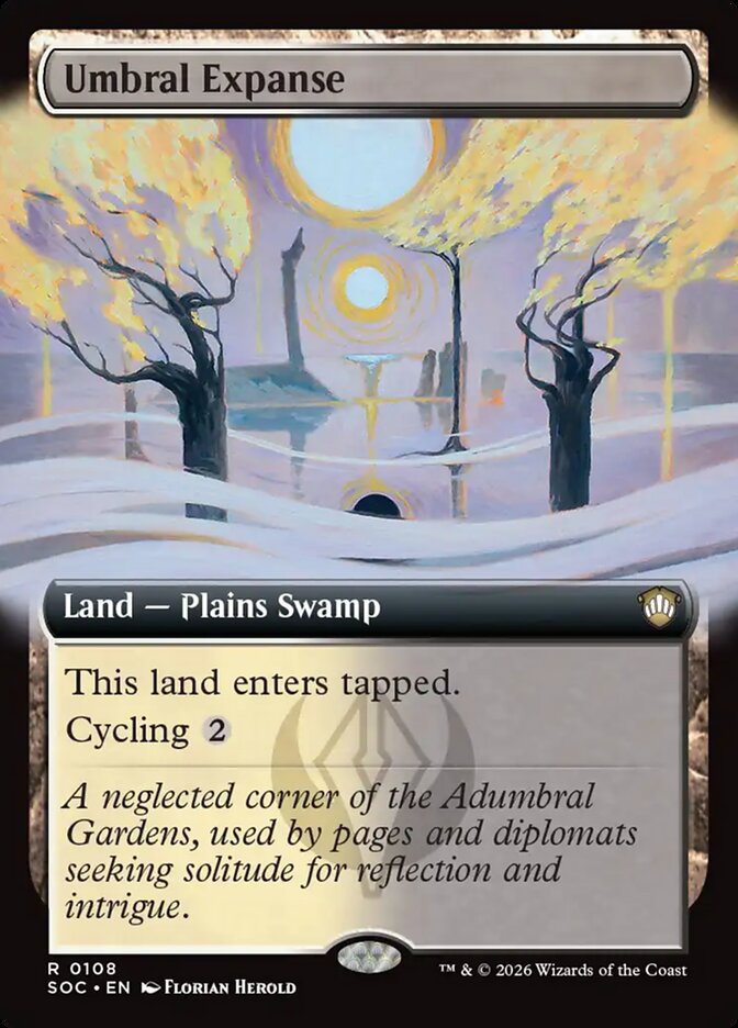Umbral Expanse, Secrets of Strixhaven Commander · 0108