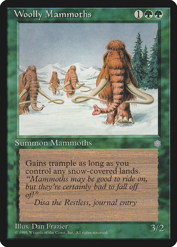 Woolly Mammoths, Ice Age · 278