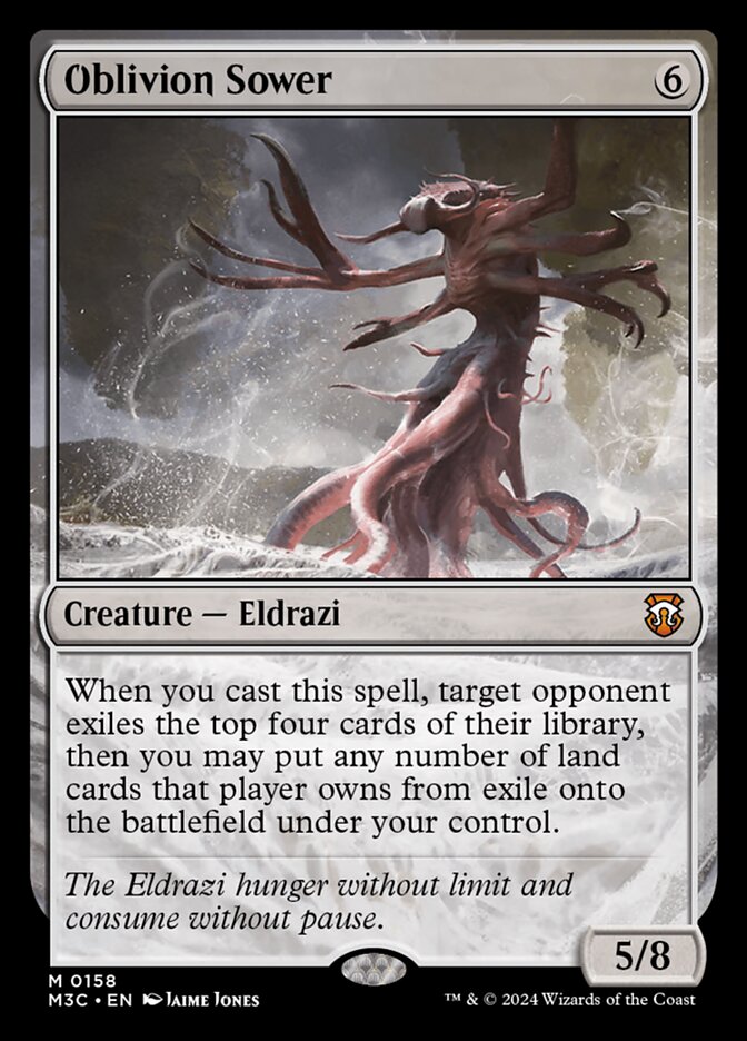 Oblivion Sower, Modern Horizons 3 Commander · 0158