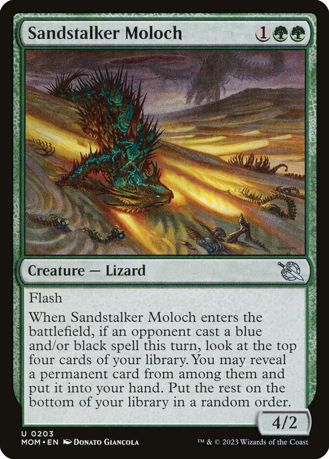 Sandstalker Moloch, March of the Machine · 0203