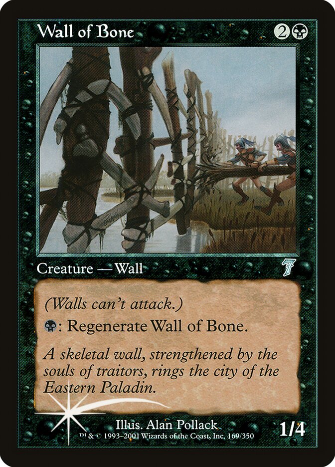 Wall of Bone, Seventh Edition · 169-star