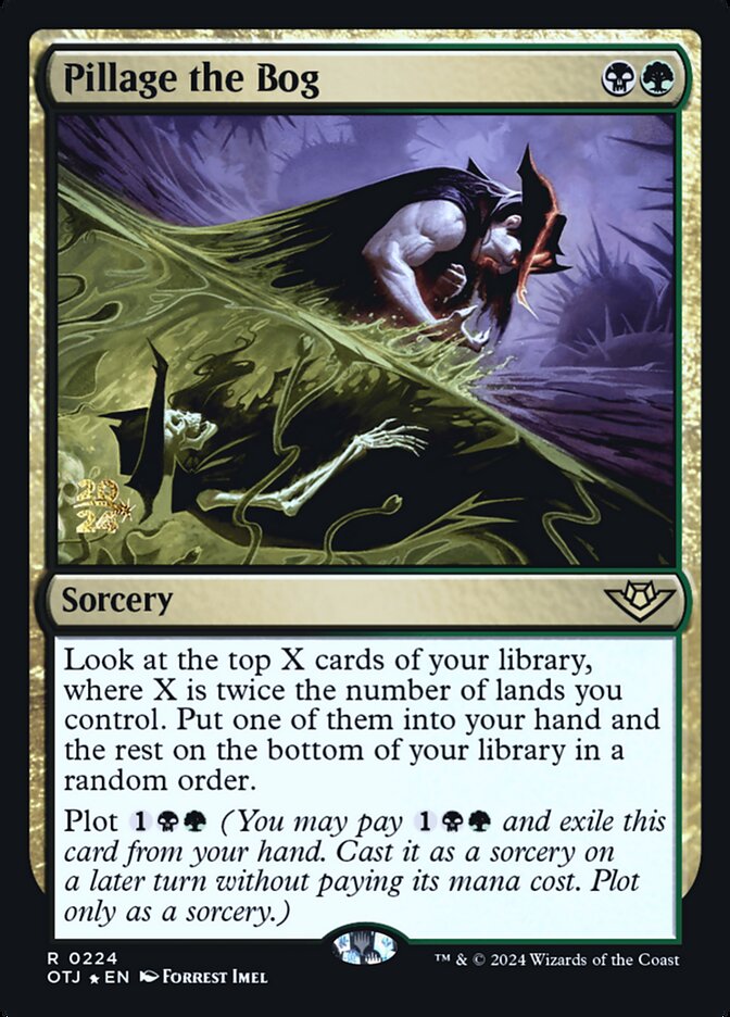 Pillage the Bog, Outlaws of Thunder Junction Promos · 0224