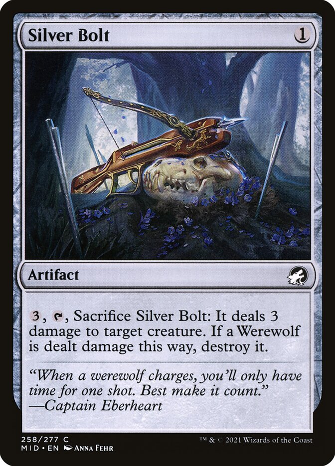 Silver Bolt, Innistrad: Midnight Hunt · 258/277