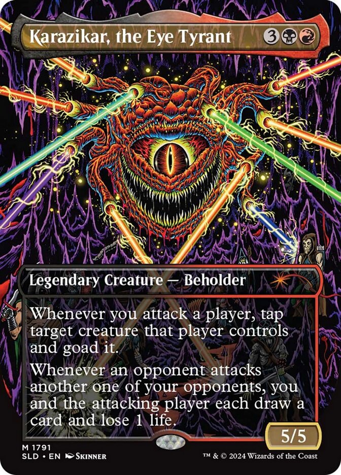 Karazikar, the Eye Tyrant, Secret Lair Drop · 1791