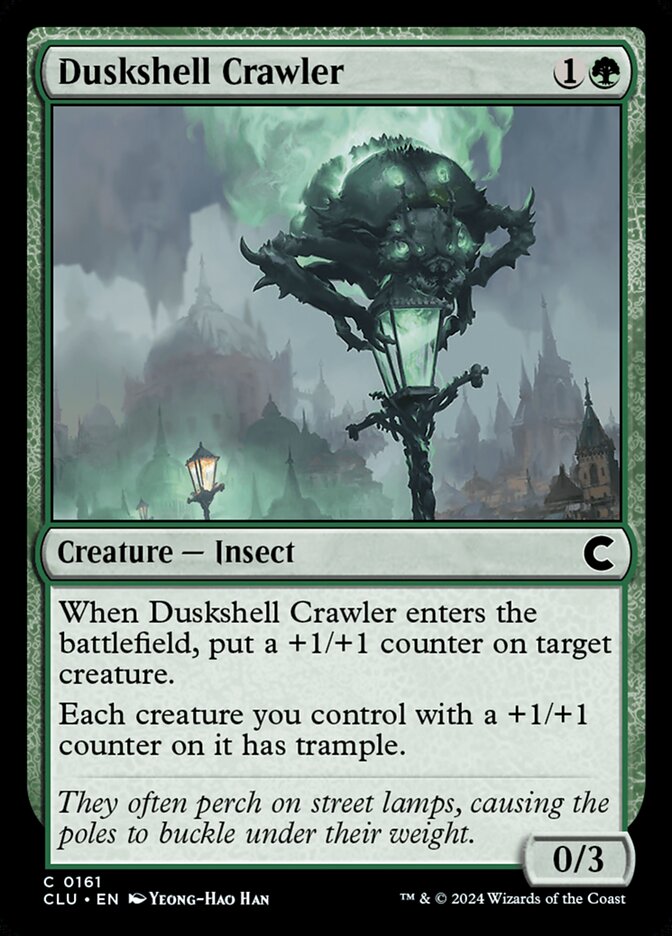 Duskshell Crawler, Ravnica: Clue Edition · 0161