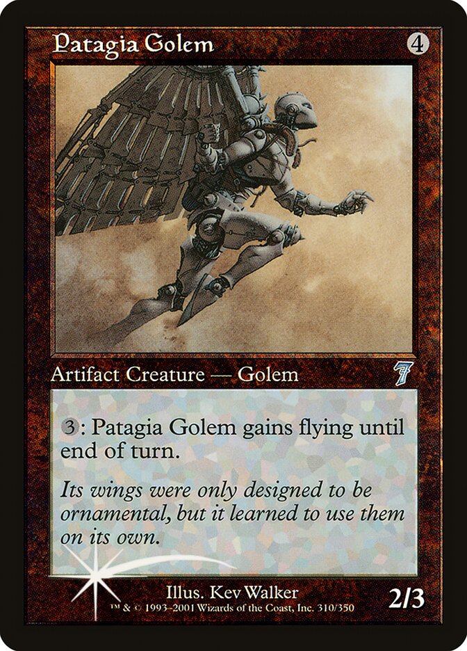 Patagia Golem, Seventh Edition · 310-star