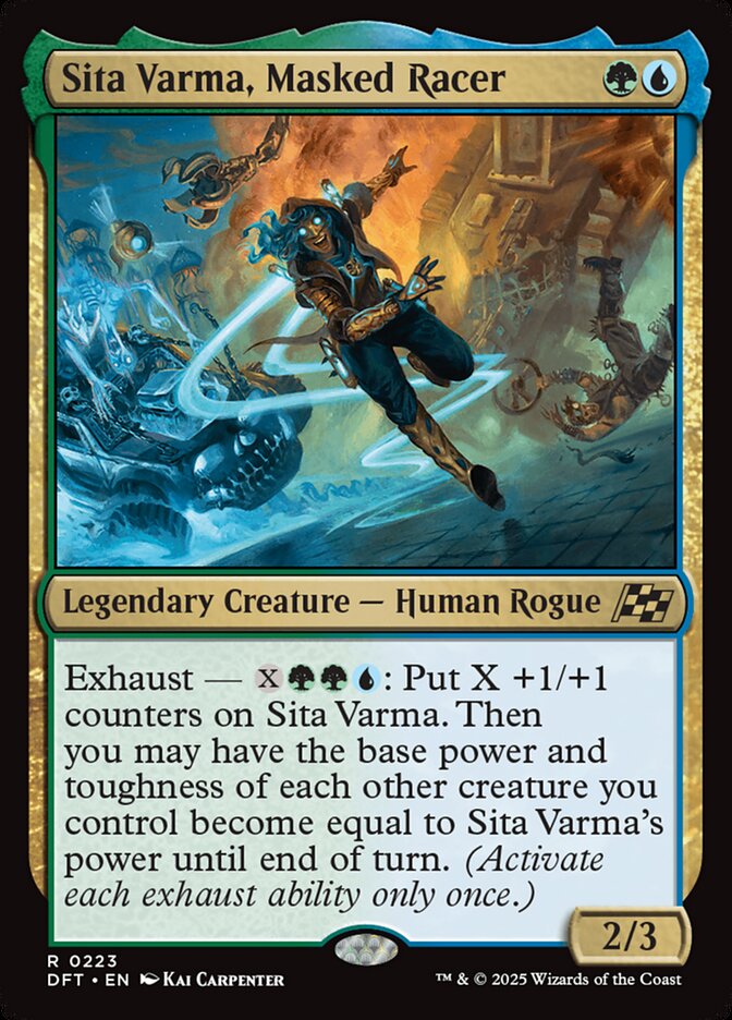 Sita Varma, Masked Racer, Aetherdrift · 0223