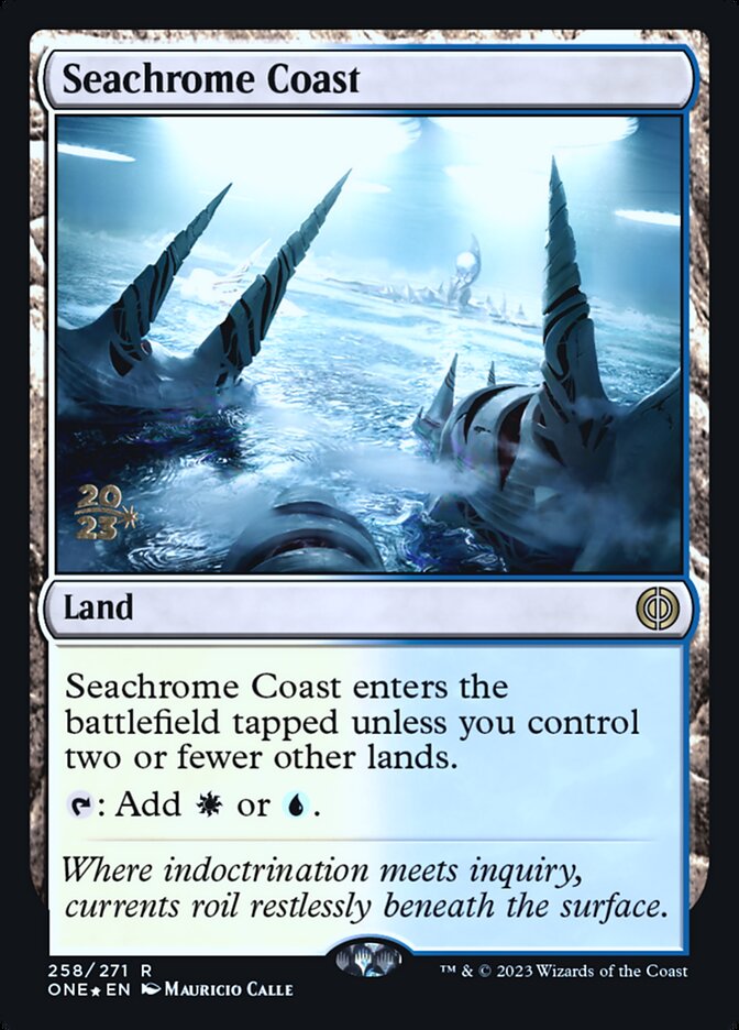 Seachrome Coast, Phyrexia: All Will Be One Promos · 258/271