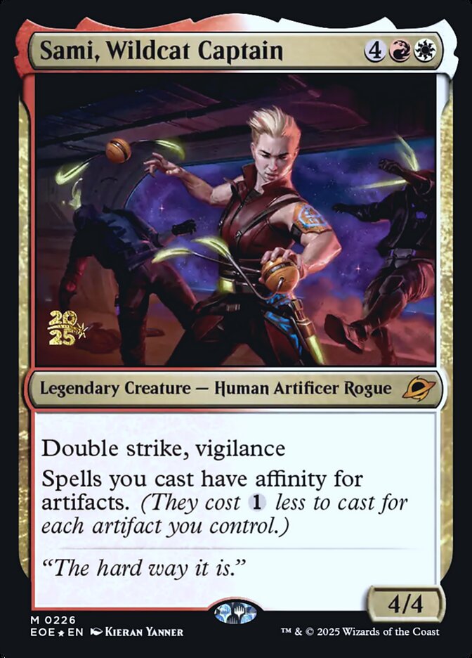 Sami, Wildcat Captain, Edge of Eternities Promos · 0226