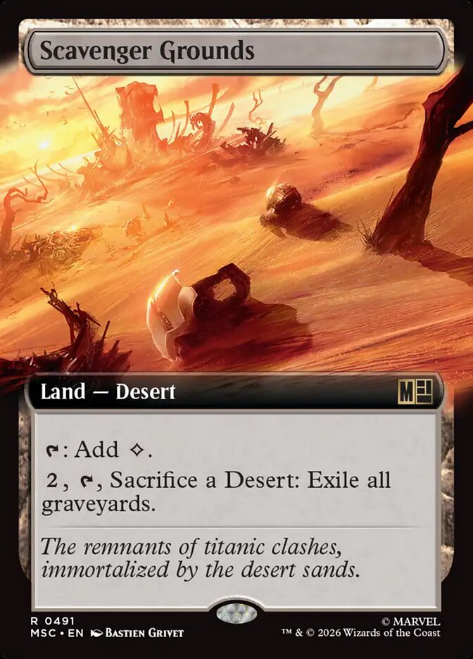 Scavenger Grounds, Marvel Super Heroes Commander · 0491
