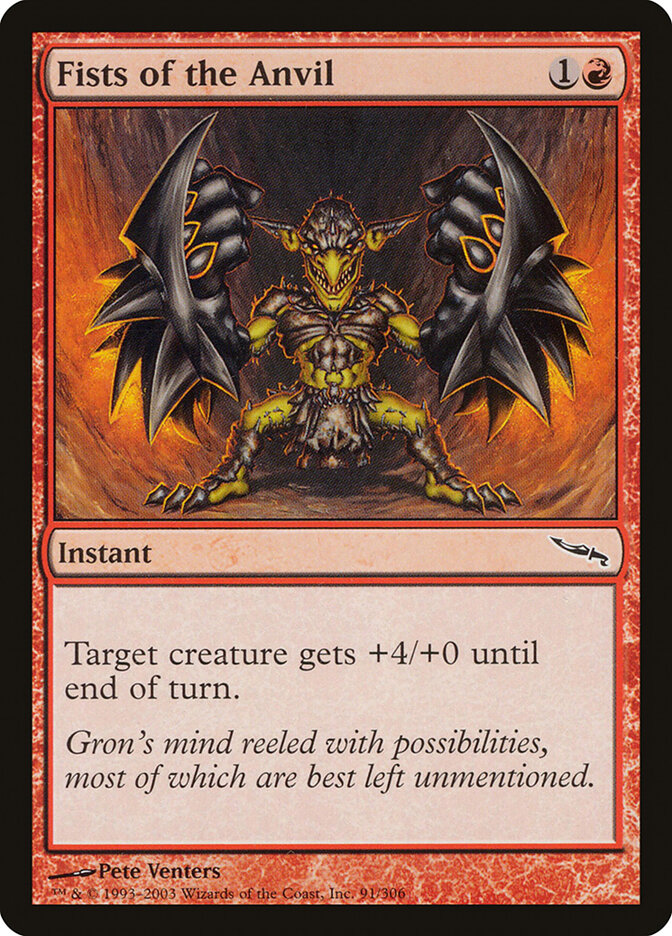 Fists of the Anvil, Mirrodin · 91/306