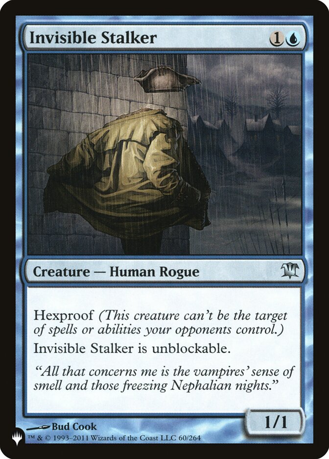 Invisible Stalker, The List · isd-60