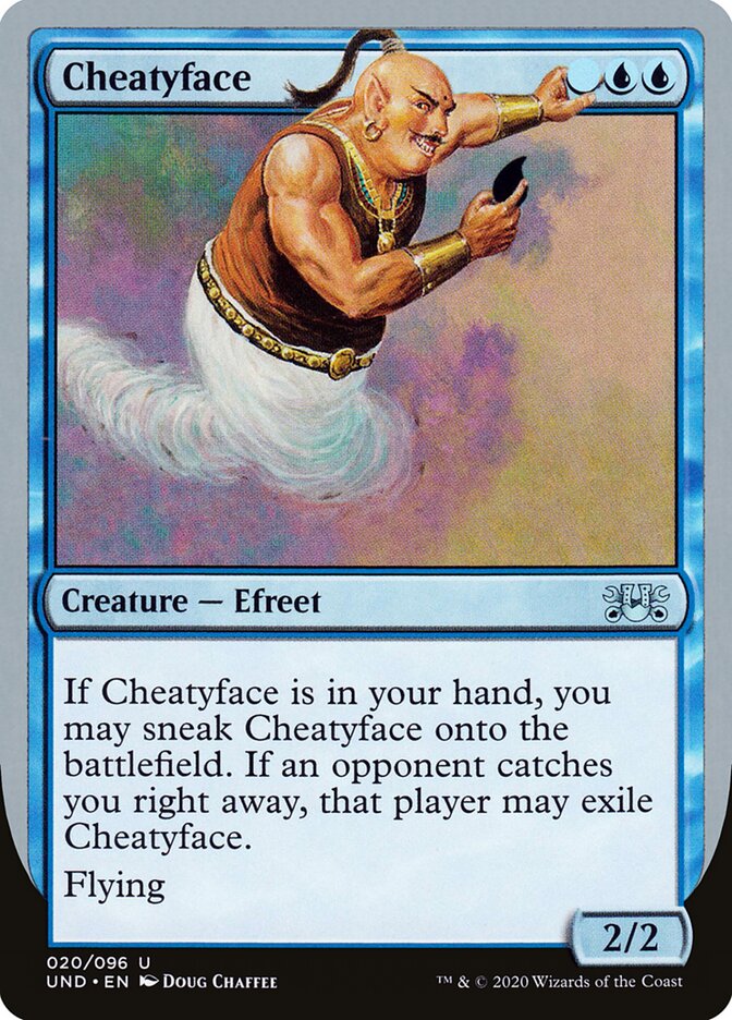 Cheatyface, Unsanctioned · 020/096