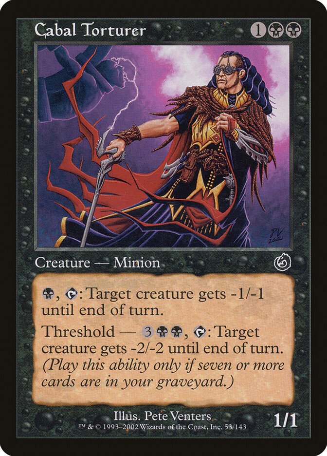 Cabal Torturer, Torment · 53/143
