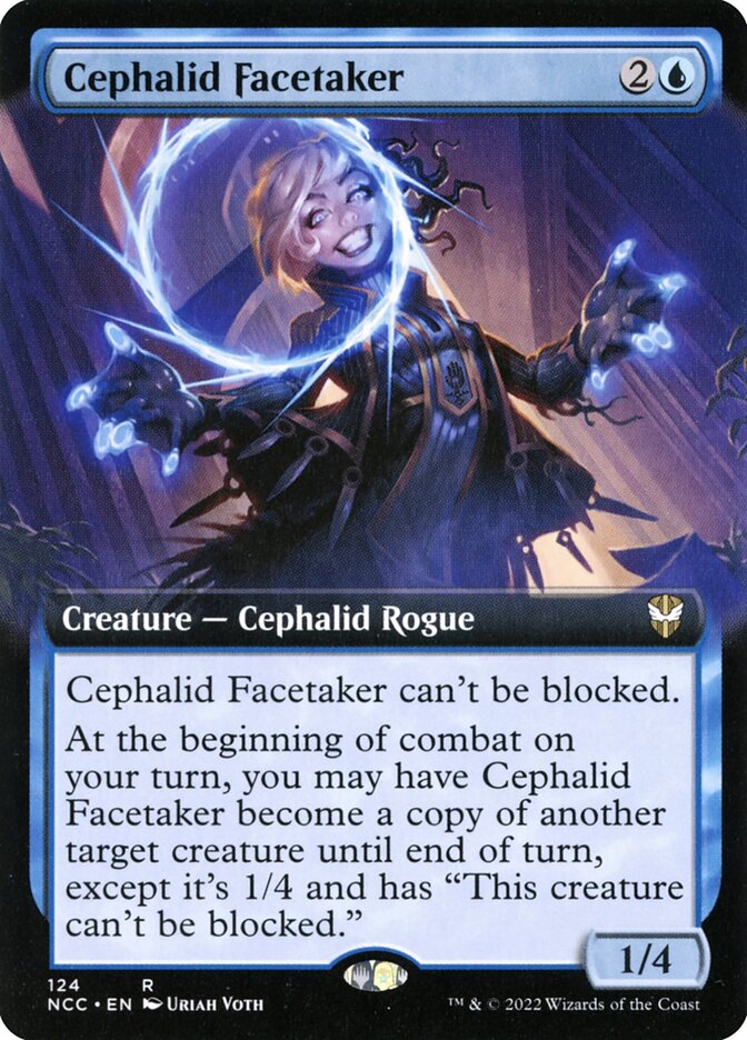 Cephalid Facetaker, New Capenna Commander · 124