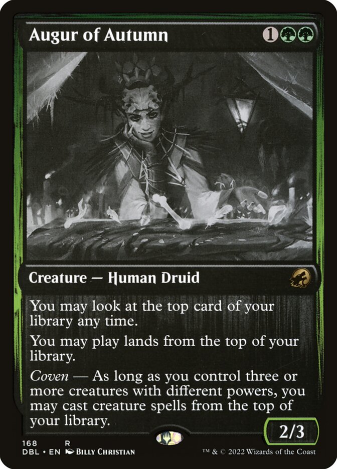 Augur of Autumn, Innistrad: Double Feature · 168/534