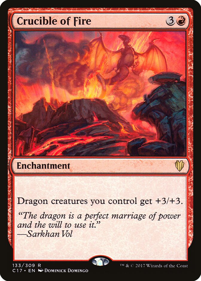 Crucible of Fire, Commander 2017 · 133/309