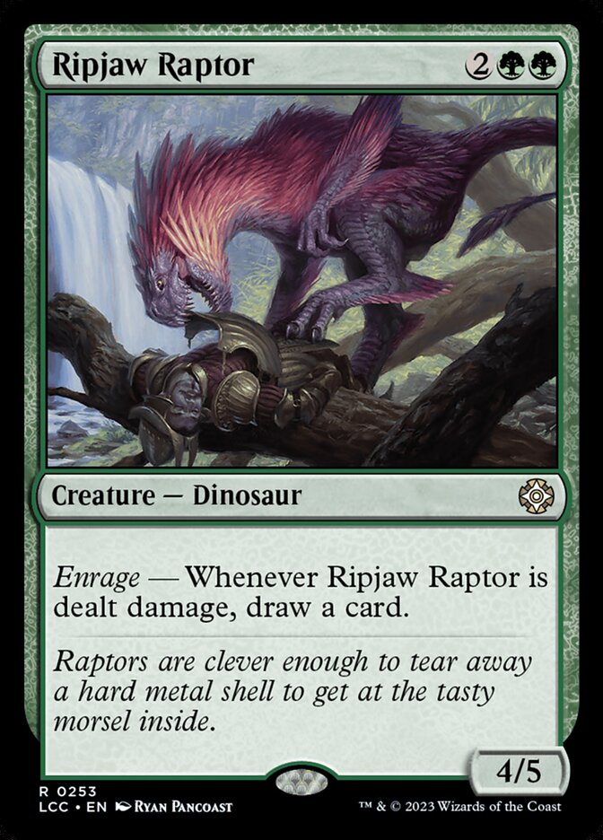 Ripjaw Raptor, The Lost Caverns of Ixalan Commander · 0253