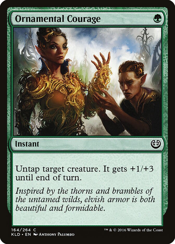 Ornamental Courage, Kaladesh · 164/264