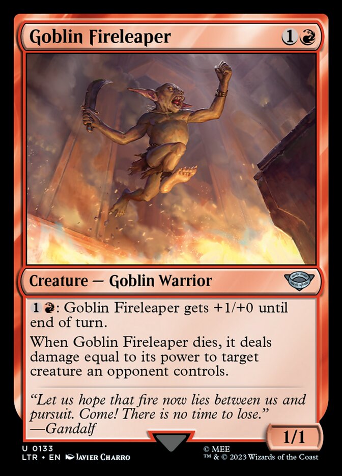 Goblin Fireleaper, The Lord of the Rings: Tales of Middle-earth · 0133